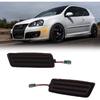 Smoked Lens Amber LED Front Side Marker Light Kit For Volkswagen 2006-2009 MK5 Golf/GTI Rabbit, 2005-2010 Jetta, 2008 R32