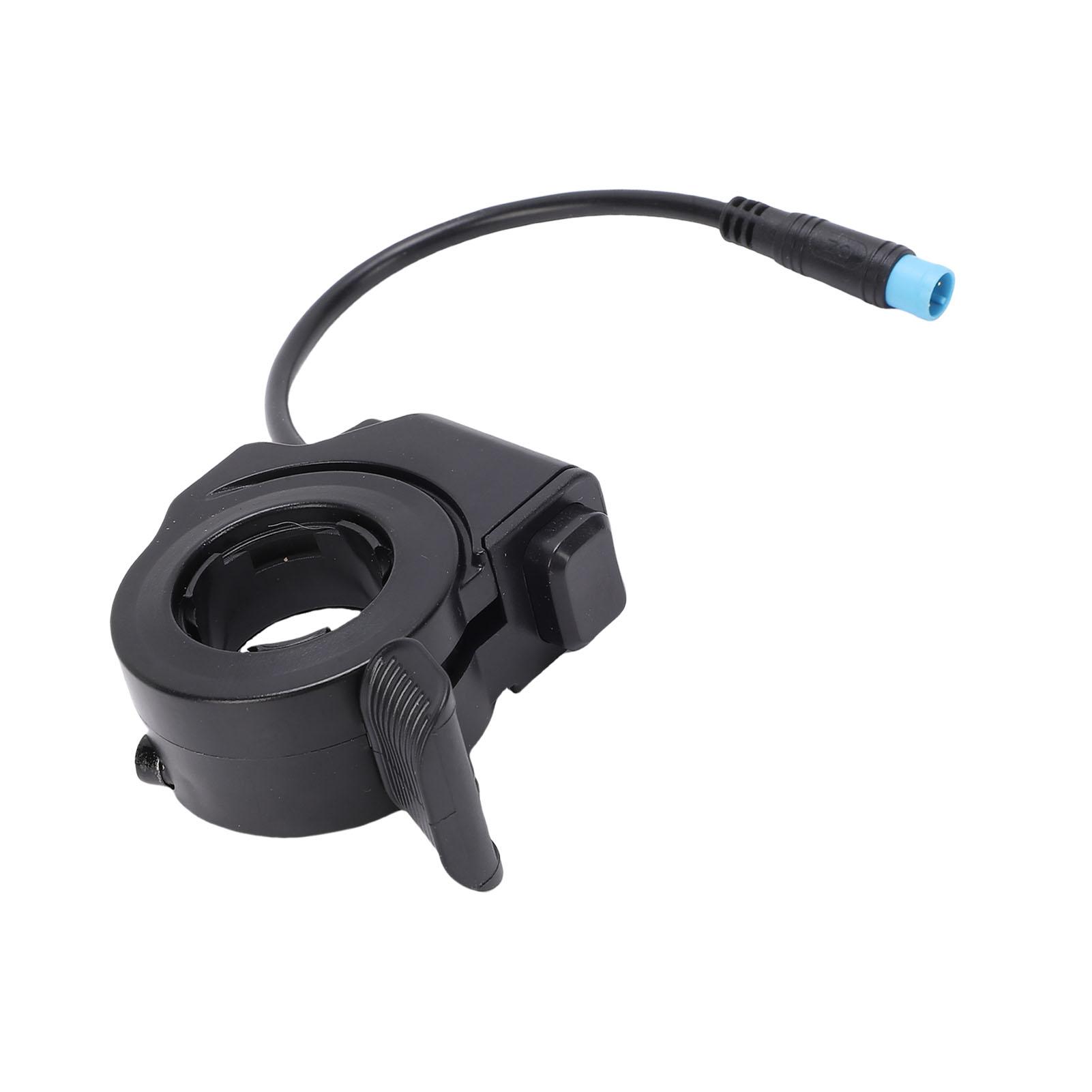 Igeteck Accelerator Replacement For Kukirin Pro Electric Scooter Speed Control Thumb Throttle With 15.5Cm 4Pin Cable