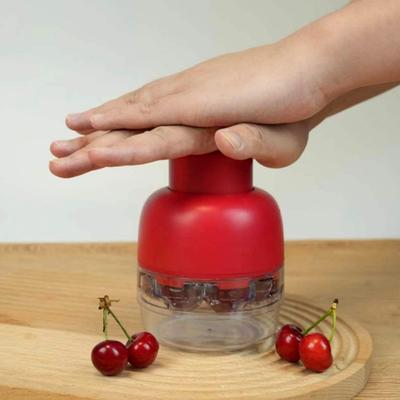 Snocciolatore per ciliegie con 8 fori, sgancio rapido, protezione anti-spruzzi sicura, snocciolatore per ciliegie da cucina, utensile per la rimozione del nocciolo di più ciliegie, per marmellate e dessert