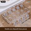 Non-Magnetic Nail Stand  Acrylic Cartoon Bear Love Shape Nail Stand False For Cat Eye Gel Press On Nail Display Stand Tip Holder