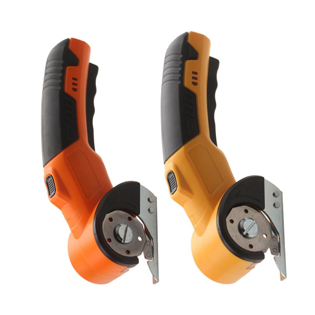 Cordless Electric Fabric Scissors Lithium Powered Cloth Cutting Machine For Fast Textile Trimming With Safety Guard