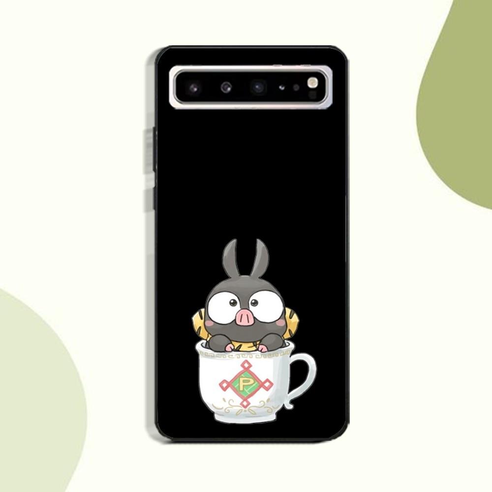 Ranma C-Cartoon Phone Case For Samsung Galaxy A52 A12 A51 S21 Edge S22ULTRA S23 S24 S20LITE Plus Ultra Black Cover