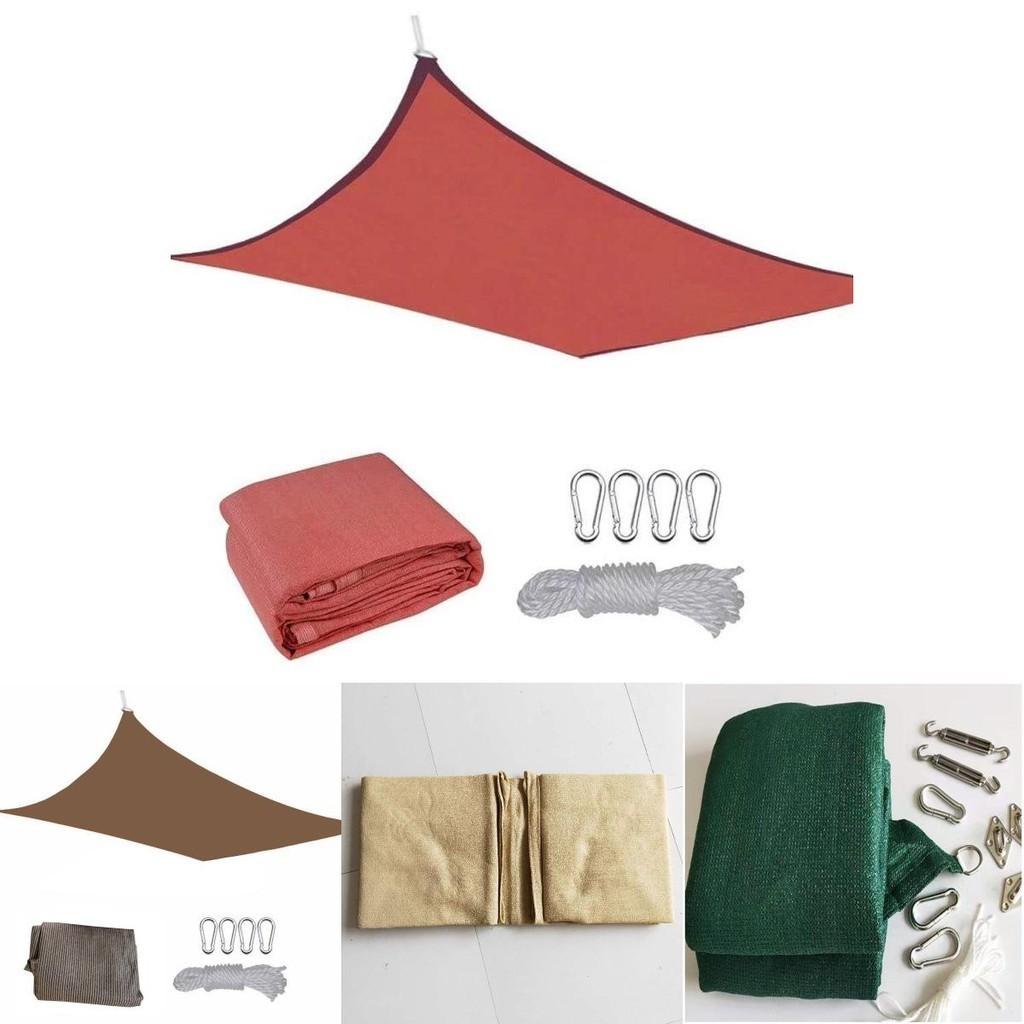 Heavy Duty Waterproof Sun Shade Sail Canopy Rectangle Offers Ultimate Uv Protection