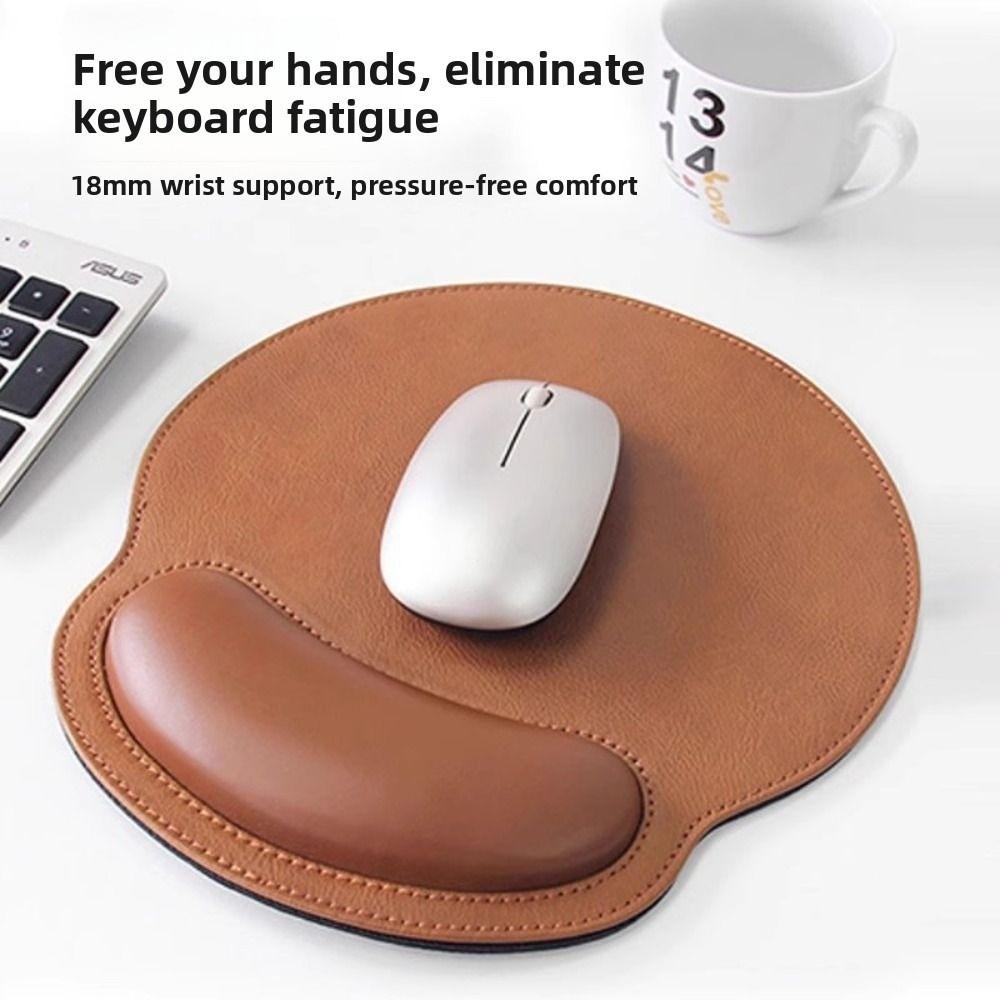 2Pcs/Set Non-Slip Ergonomic Mouse Pad Creative Wristband Mouse Mat Keyboard Hand Cushion  Desktop