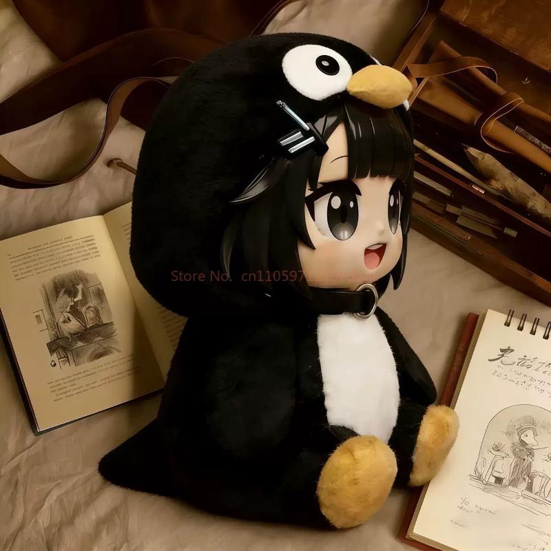 5cm Anime Peripheral Table, Box Decoration, Small Ornaments, Cute Q Version Penguin, Gugugaga Doll, Anime Doll