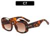 European and American ins wind connection versatile retro large frame street shot sunglasses outdoor sunscreen fashion trend sunglasses