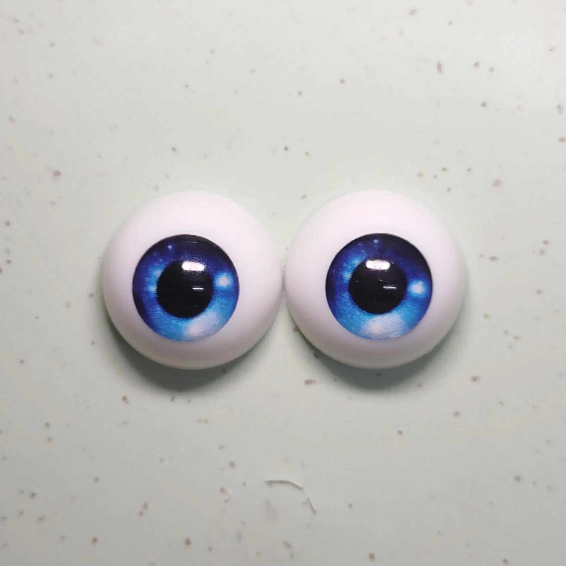 

10/12/14/16/18мм Лялькові очі для 1/3 1/4 1/6 Bjd Ляльки Ob11 Акрилові очні яблука Зроби сам Іграшки для дівчаток Переодягання Гра в ляльковий будиночок Подарунок Лялькові аксесуари 18mm