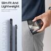 Custodia Rigida Sottile in PC per Galaxy Z Flip 6 con Protezione Schermo Integrata, Copertura Antiurto Antigraffio per Protezione Integrale, Per Ricarica Wireless-Nero