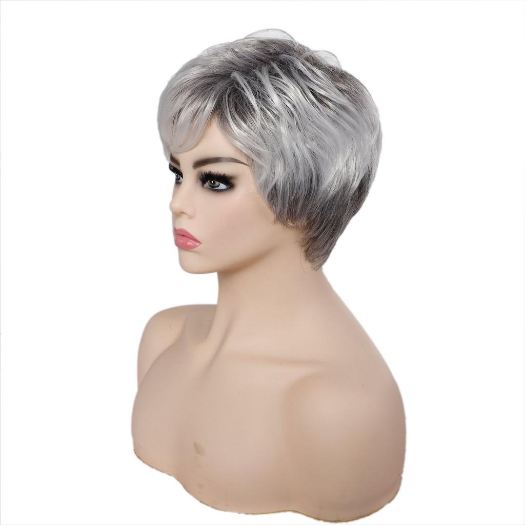 Women's Synthetic Short Wig Headband Wig