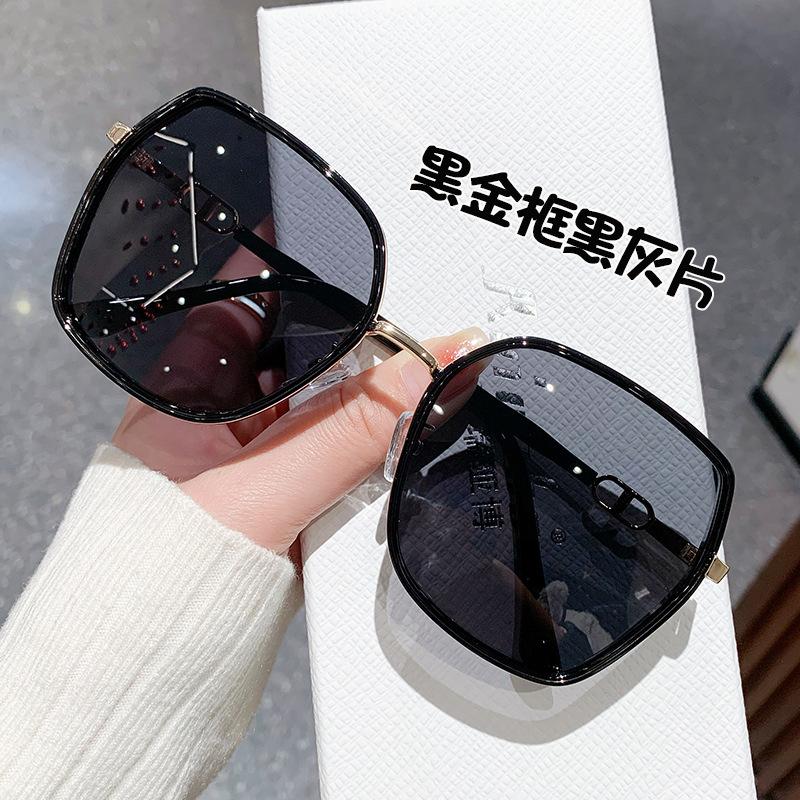 

Новые Квадратные Солнцезащитные Очки Большой Оправы Женские Дизайнерские Модные Солнцезащитные Очки Женские Для Путешествий На Открытом Воздухе Очки Uv400 As shown in the figu