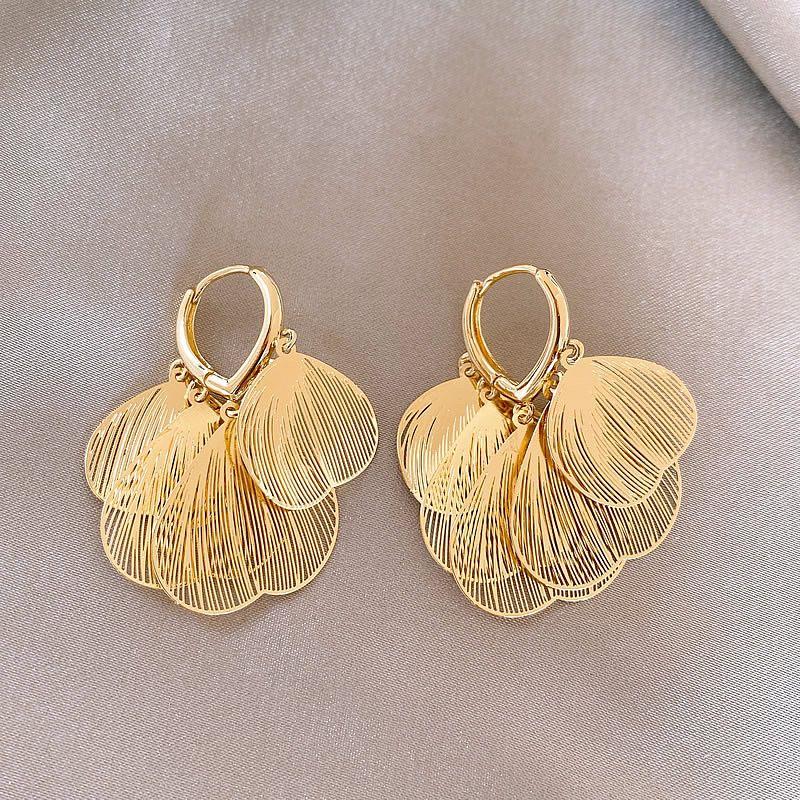 Gold & Small Earring Ring/Stud Earring Women 2025 New Arrival Best Selling Fancy Earrings Unique Beautiful Circle Work Clothing Earrings