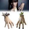 Wednesday Addams Thing Resin Garden Plant Pot With Rustic Finish For Outdoor Decor And Gift Giving