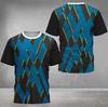 Fashion 3D Printing Fitness T-shirt Men's Outdoor Running Badminton Sports Men's T-shirt Casual Loose Top