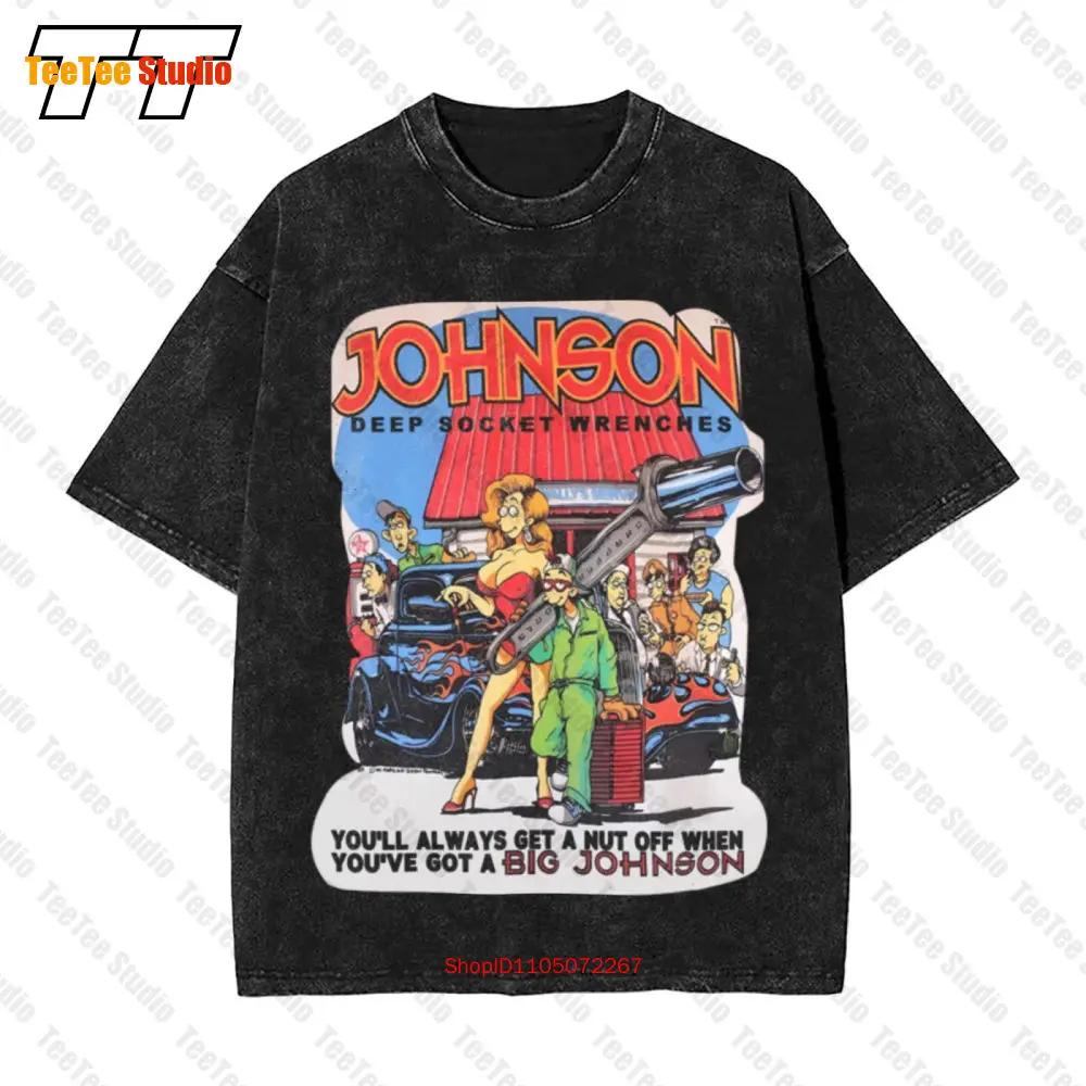Big Johnson Vintage Oversized TShirt New Cotton Anniversary Funny 44J4 S