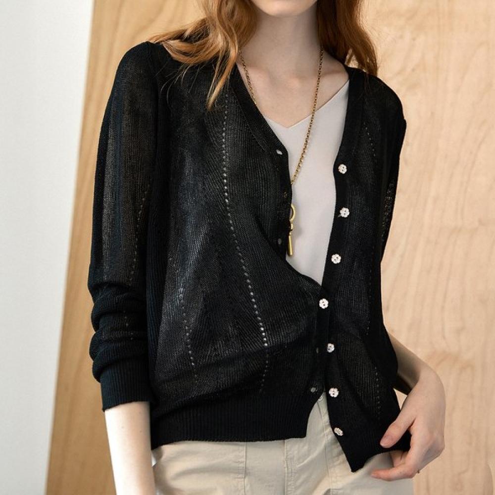 MAXZA Summer V Neck Cardigan