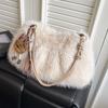 Japanese and Korean Fashion Simple Faux Fur 2026 Women's New Winter Style Commuter High-End Feel Shoulder Bag, Handbag and Crossbody Bag