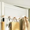 Space Saving Clothes Coat Hat Towel Hanger 5/6 Hooks Kitchen Accessories Holder  Home Decoration