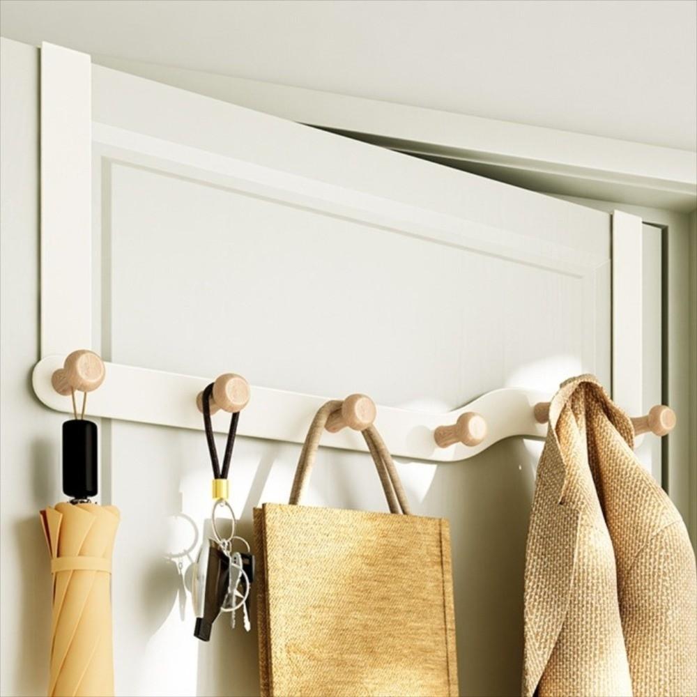 Space Saving Clothes Coat Hat Towel Hanger 5/6 Hooks Kitchen Accessories Holder  Home Decoration