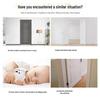 Portable Silent Spring-Back Lightweight Automatic Door Closer