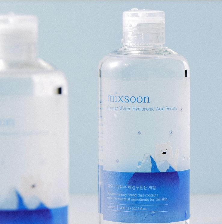Mixsoon Glacier Water Hyaluronic Acid Serum 300ml – Deep Hydration from Korea