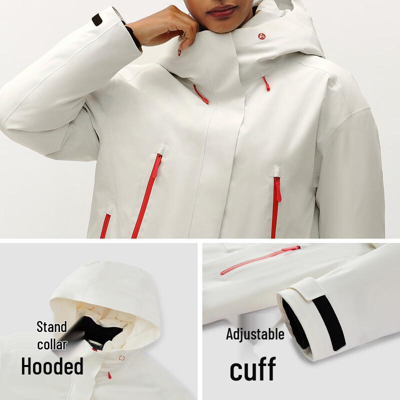 Semir Damen Winter Daunenjacke mit Kapuze