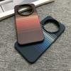 Luxury Carbon Fiber Texture PC Frameless Phone Case For HuaWei Mate 80 70 60 Pura 80 70 Pro Max RS Heat Dissipation Bumper Cover