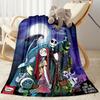 Christmas Nightmare Blanket Soft Warm Cozy Suitable for Couch Sofa Picnics for All Occasions Warmthful Decor Ideal Gift For Birthday Valentine'S Day