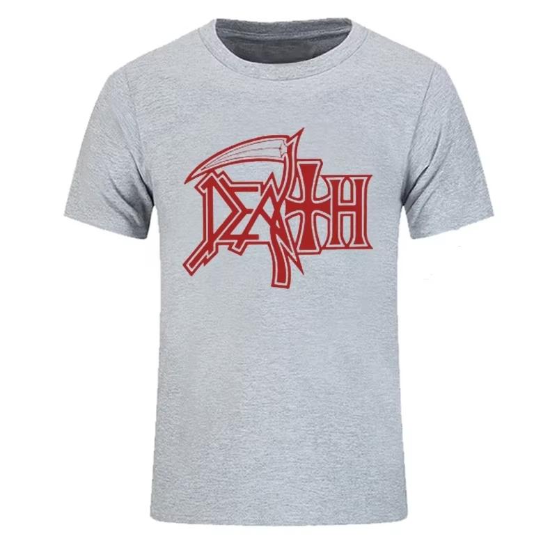 New DEATH ROCK BAND HEAVY METAL Men Tshirt Casual Round Neck Oversized Cotton T Shirt Birthday Gift Tshirt Fashion Streetwear