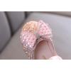 Autumn new princess girls' bow small/medium/large children's baby leather shoes single shoes dance performance shoes