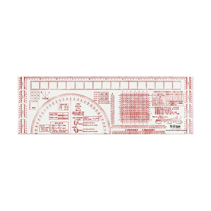 Topographic Map Reading and Drafting Ruler