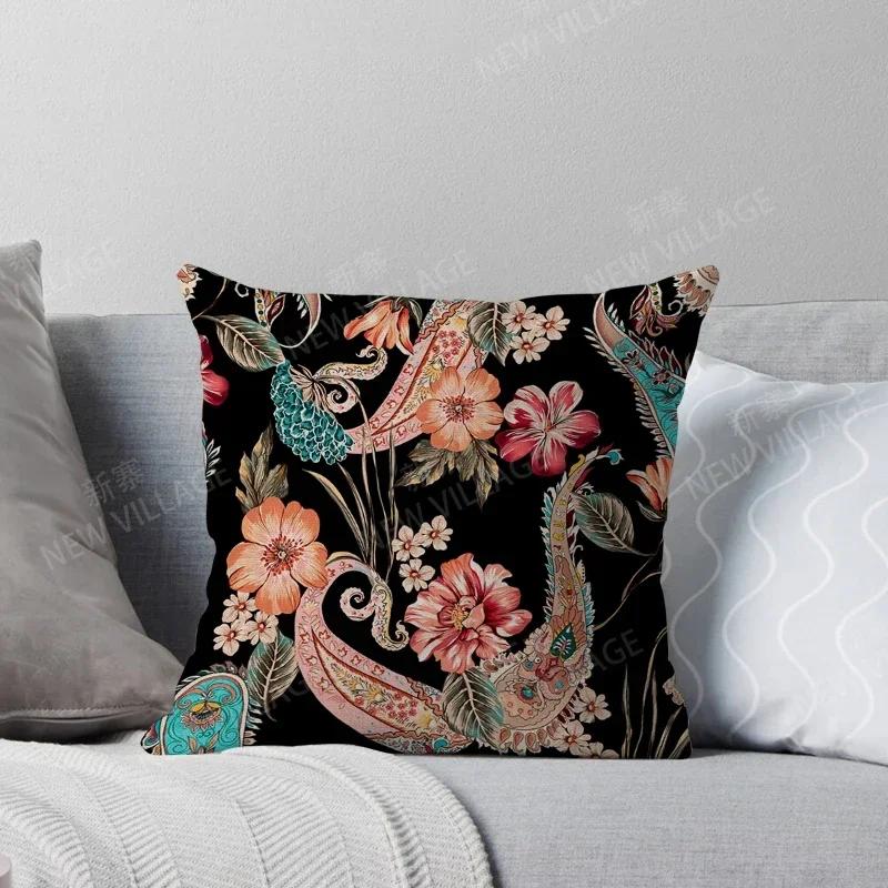 Fall Home Decor Autumn Living Room Throw Pillow Cover Sofa Boho Cushion Cover Morocco