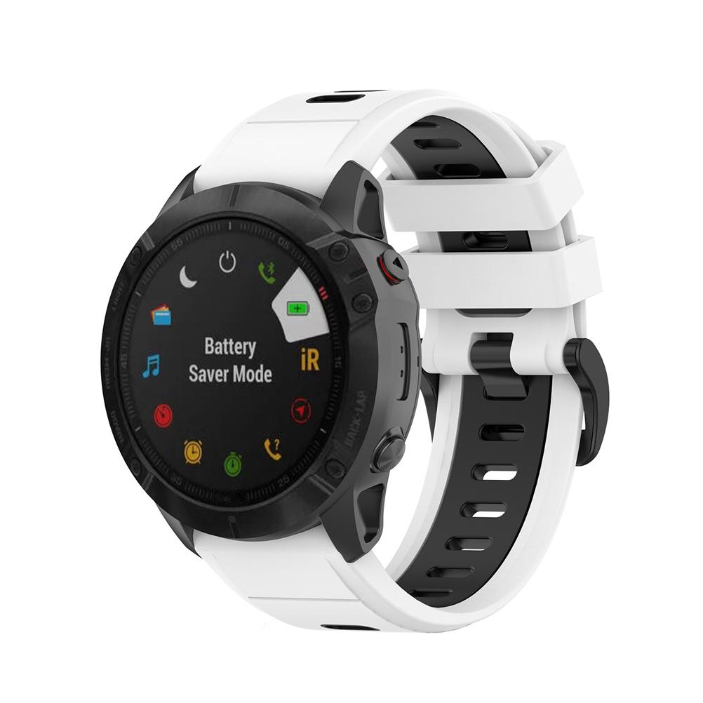 Сменные ремешки, совместимые с Garmin Fenix 7XFenix 6X GPSFenix 6X PRO Watch Silicone Remezzo gray