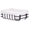 Lined Bread Basket with Lining, Rectangular 26X19X9, FINT DUKA