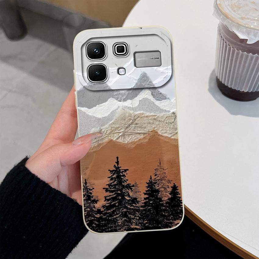 For Infinix Note 60 Pro Ultra 50 40 Pro+ 50X 50S 40X 30 Pro VIP 30i Note Edge Phone Cases Mystical Sun & Moon Art Camera Protection Lightweight Bumper
