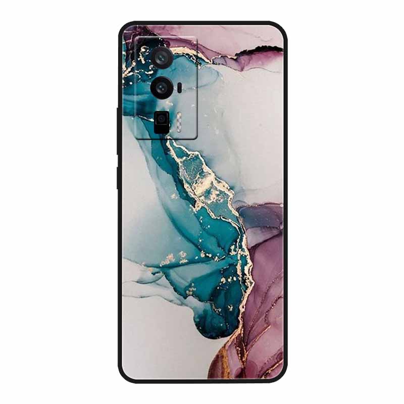 For Xiaomi Poco F5 Pro 5G Case Marble Painted Silicone Soft TPU Funda Cases For Poco F5 Pro 5G Cover Coque POCOF5Pro 2023 6.67"