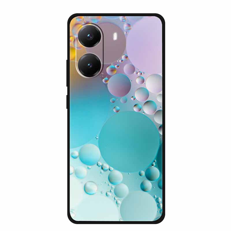 Funda For Poco X7 Pro Cases Marble Painted Silicone Back Cover for Poco X7 Pro Protective Shockproof Cool Capa Poco X7Pro Bumper