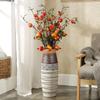 Modern American Large Ceramic Floor Vase for Dry Flowers