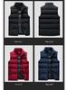 Men's Autumn/Winter Cotton Vest: Trendy Sleeveless, Thick Padded Jacket for Couples