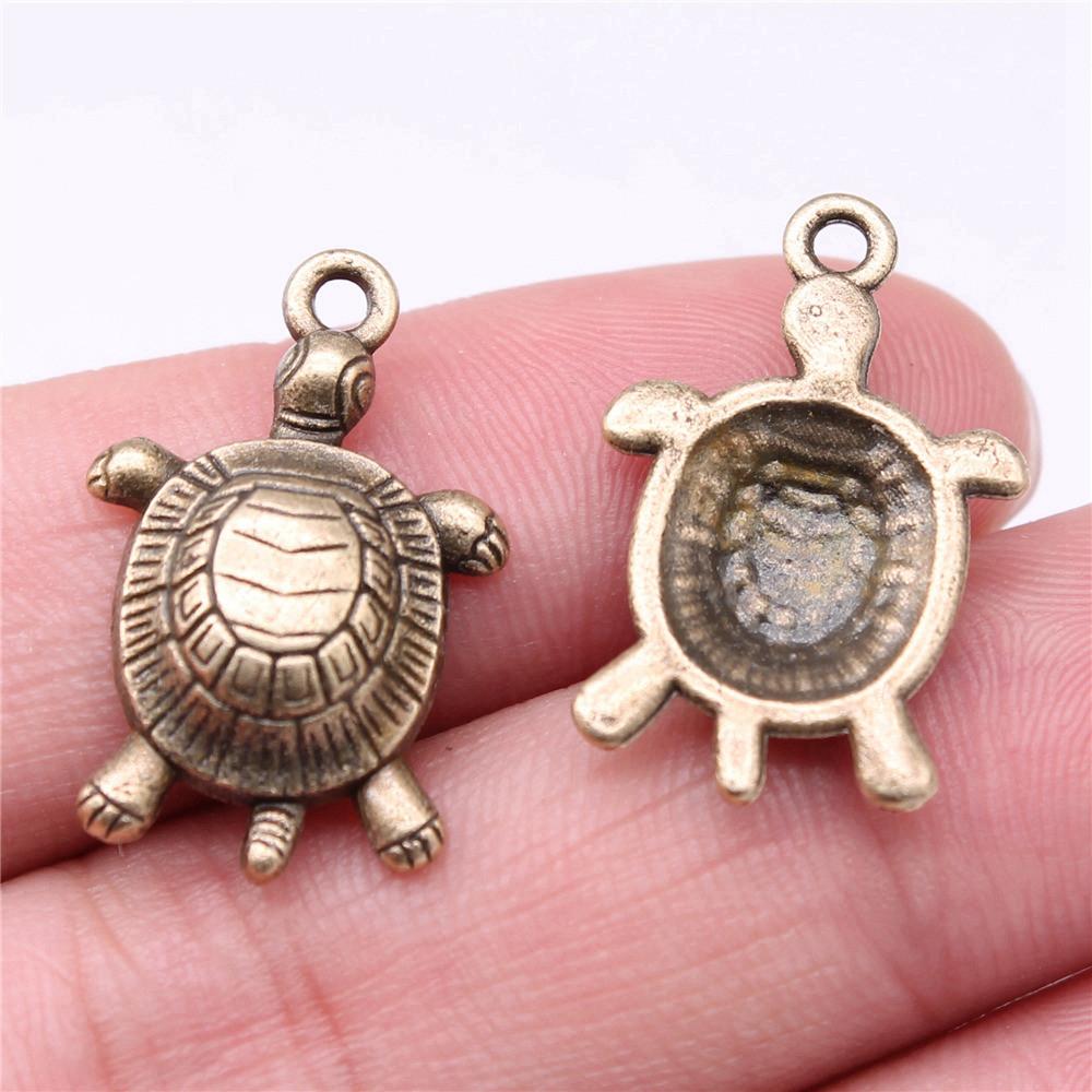 Charms Turtle Sea Turtle Pendants Minimalist Jewelry Components QC133