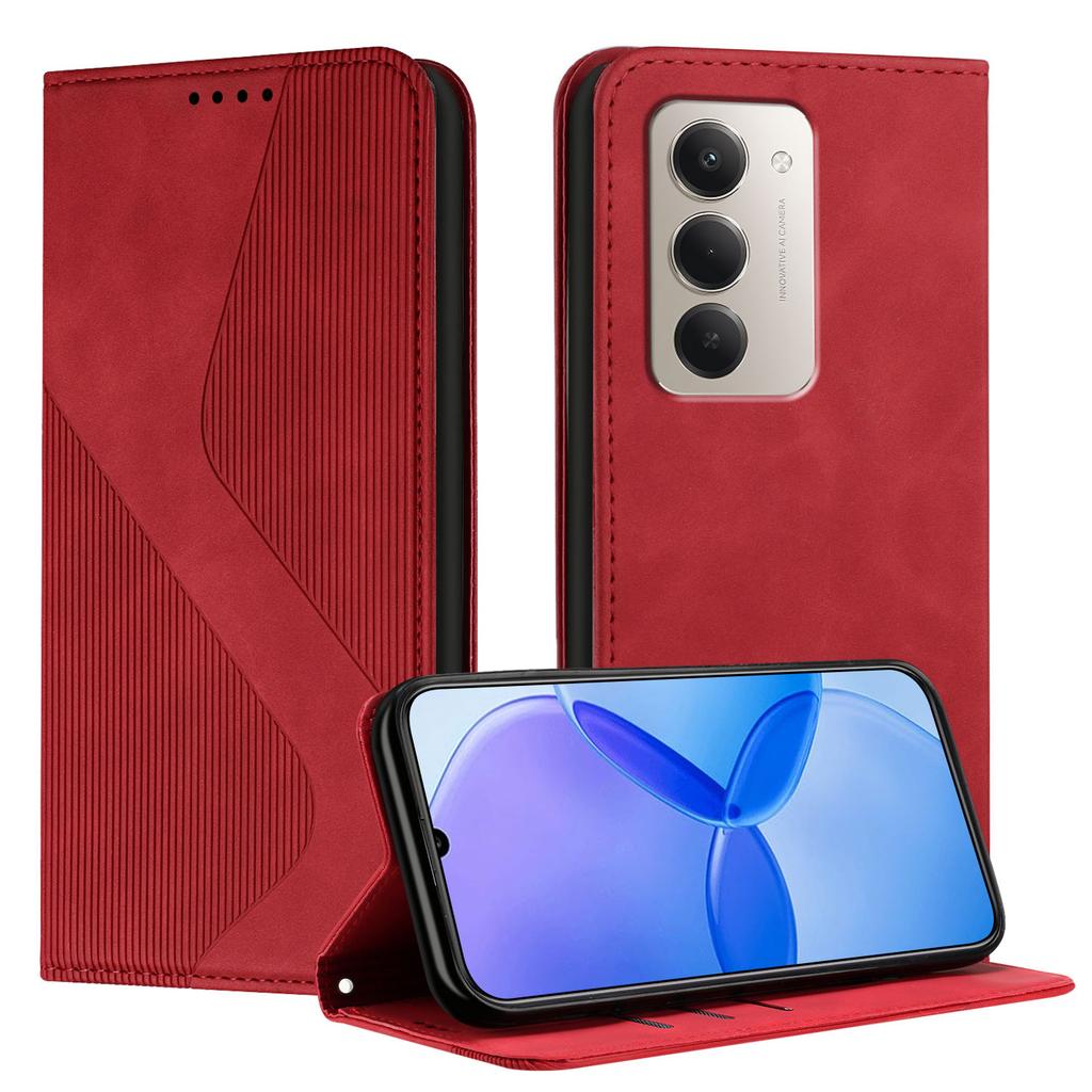 For Xiaomi Redmi 15 5G (EU) (171mm)/Xiaomi Redmi 15 4G (EU) (171mm) Phone Cover Skin-touch Feel Leather Wallet Case with Stand
