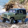 WPL C94 UAZ-469 Scale RC Rock Crawler 2.4G RTF Off-Road 4WD Military RC Truck with Proportional Steering Vehicle Model Adult Toy