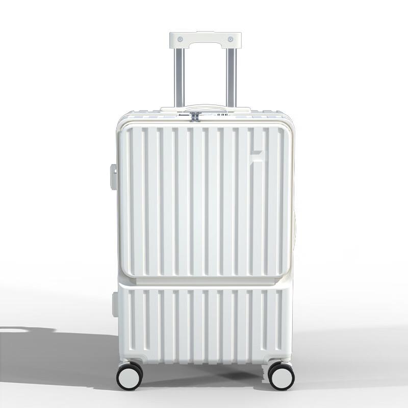 Traveler Smart Luggage with Front Opening & USB Charging 20-inch