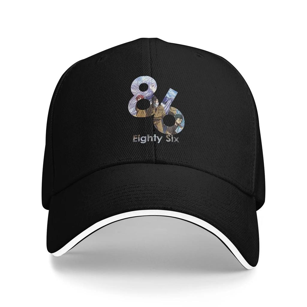 86 Eighty Six Anime Shin Lena Sandwich Caps Men Women Vintage Baseball Cap Light Novel Adjustable Sun Cap All Seasons Hats Adult