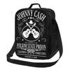 Johnny Cash Live At Folsom State Prison Jan Insulated Lunch Bag Picnic Storage Food Boxes Portable Container Lunch Box Tote