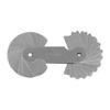 Pitch Gauge Metric Imperial Screw Thread Stainless Steel Laser Scale Measuring Tool R15‑25mm