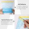 Uxcell Adhesive Masking 3ft X Plastic Paint Drop Cloth with Medium Adhesive Paint Spray Blue 6 Pack Film, 82ft, Tape, Protection, Film,
