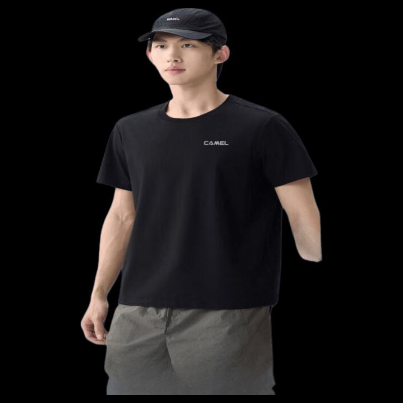CAMEL Men s Crew Neck Short Sleeve T-Shirt