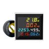 ABIY AC 50-300V Digital Voltmeter Ammeter 100A Wattmeter Frequency Meter Voltage Monitor Current Factor Vol Ampherz KWH