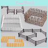 Farm Scene Pvc Animal Enclosure Model With Assembly For Kids And Collectors