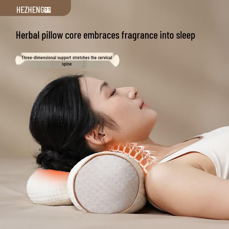 HEZHENG Herbal Ergonomic Cervical Memory Pillow